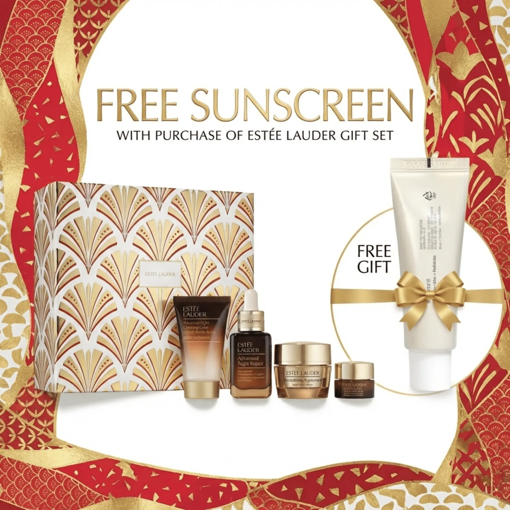 Estée Lauder The Lift + Glow Routine Set (Get Free BOJ Suns…