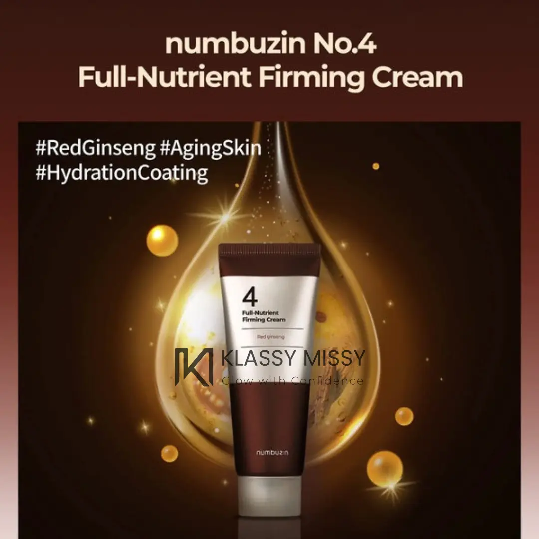 Numbuzin No.4 Full-Nutrient Firming Cream 60… | Klassy Missy