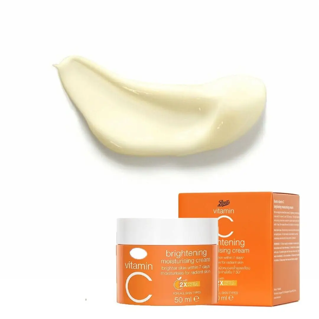 Boots Ingredients crème hydratante éclaircissante à la vitamine C