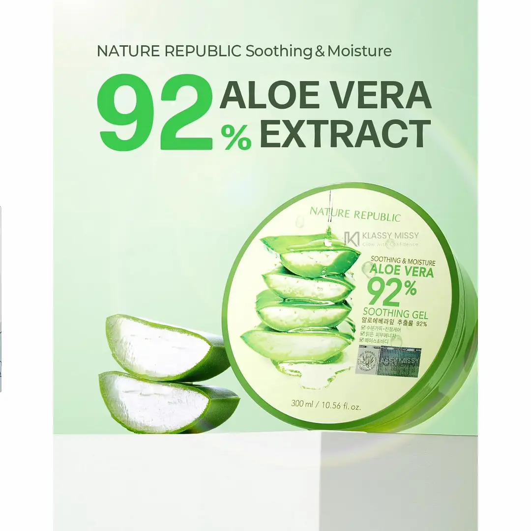 Nature Republic Soothing & Moisture Aloe Vera 92% Soothing