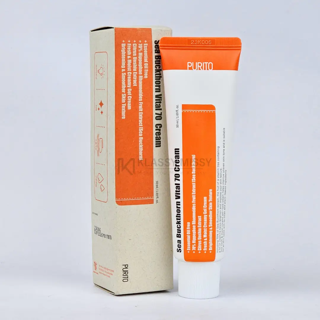 PURITO Sea Buckthorn Vital 70 Cream 50ml main image 1
