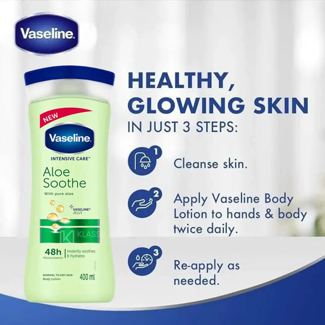 Vaseline Intensive Care Aloe Soothe Body Lotion 400ml